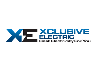 Xclusive Electric logo design by yippiyproject