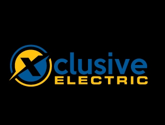 Xclusive Electric logo design by AamirKhan