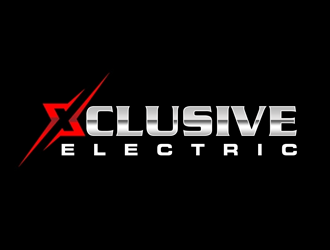 Xclusive Electric logo design by kunejo