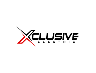 Xclusive Electric logo design by enzidesign