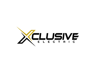 Xclusive Electric logo design by enzidesign