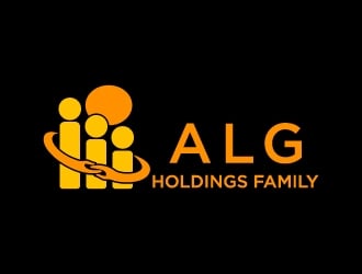 ALG Holdings Family  logo design by pilKB