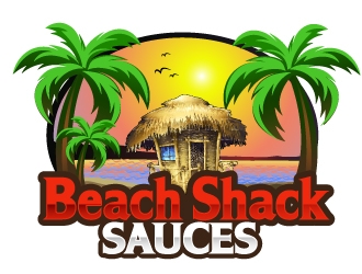 Beach Shack Sauces logo design by Suvendu