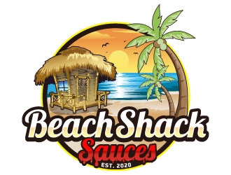 Beach Shack Sauces logo design by Suvendu