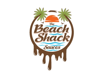 Beach Shack Sauces logo design by Foxcody