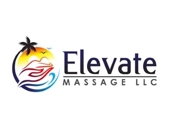 Elevate Massage LLC logo design by MAXR