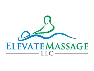 Elevate Massage LLC logo design by pixalrahul