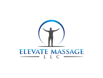 Elevate Massage LLC logo design by oke2angconcept