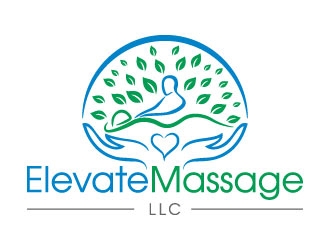 Elevate Massage LLC logo design by pixalrahul