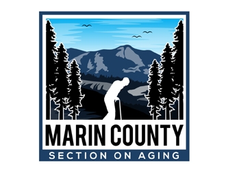 Marin County Section on Aging logo design by MAXR