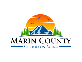 Marin County Section on Aging logo design by Girly