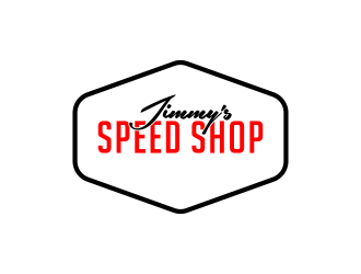 Jimmy’s Speed Shop logo design by BlessedArt