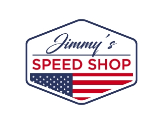 Jimmy’s Speed Shop logo design by cybil