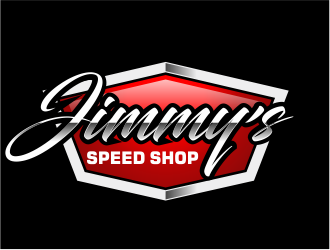 Jimmy’s Speed Shop logo design by Girly