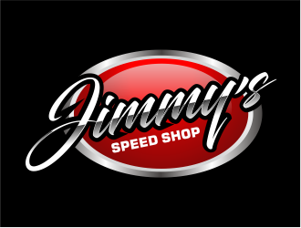 Jimmy’s Speed Shop logo design by Girly