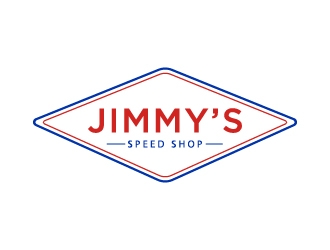 Jimmy’s Speed Shop logo design by Mirza