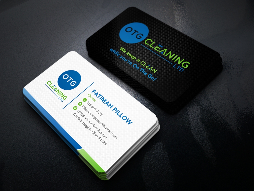 OTG Cleaning LTD logo design by KHAI