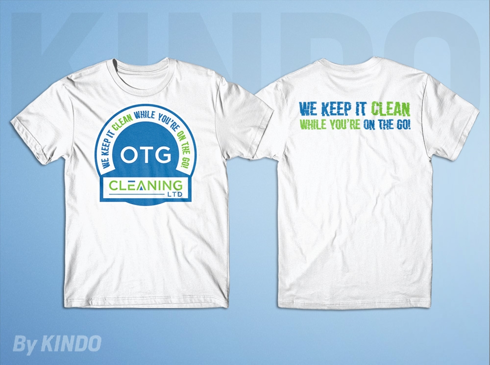 OTG Cleaning LTD logo design by Kindo