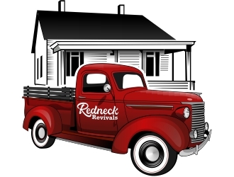 Redneck Revivals  logo design by rizuki