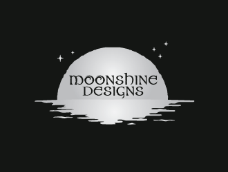 Moonshine Designs logo design by emberdezign