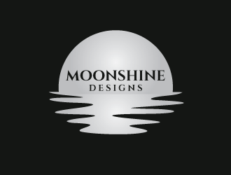 Moonshine Designs logo design by emberdezign