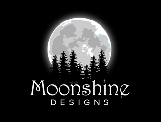 Moonshine Designs logo design by kunejo