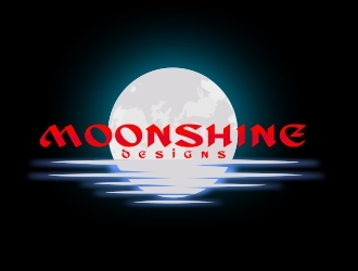 Moonshine Designs logo design by rizuki