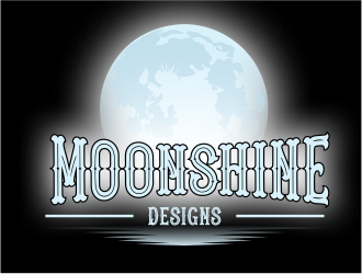 Moonshine Designs logo design by Girly