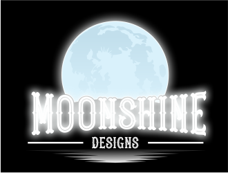 Moonshine Designs logo design by Girly