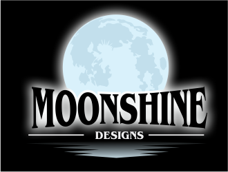 Moonshine Designs logo design by Girly