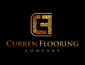 Curren Flooring Company logo design by Gopil