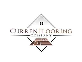 Curren Flooring Company logo design by Eliben