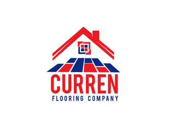 Curren Flooring Company logo design by redvfx