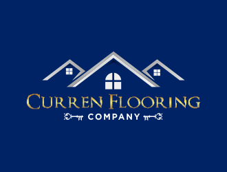 Curren Flooring Company logo design by Greenlight