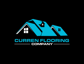 Curren Flooring Company logo design by Greenlight