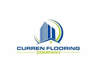 Curren Flooring Company logo design by Greenlight