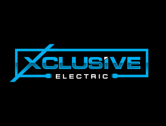 Xclusive Electric logo design by kopipanas