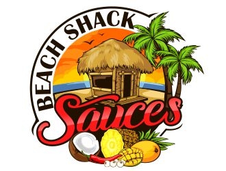 Beach Shack Sauces logo design by veron