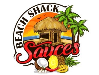 Beach Shack Sauces logo design by veron