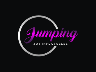 Jumping Joy Inflatables  logo design by bricton