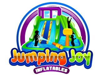 Jumping Joy Inflatables  logo design by uttam