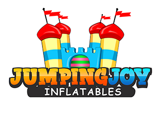 Jumping Joy Inflatables  logo design by 3Dlogos