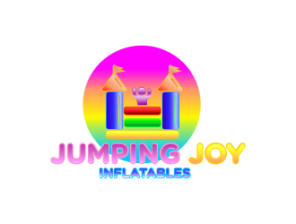 Jumping Joy Inflatables  logo design by protein