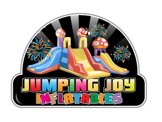 Jumping Joy Inflatables  logo design by drifelm