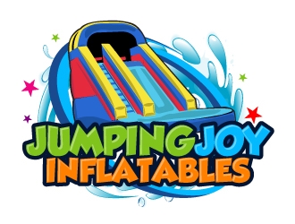 Jumping Joy Inflatables  logo design by AamirKhan