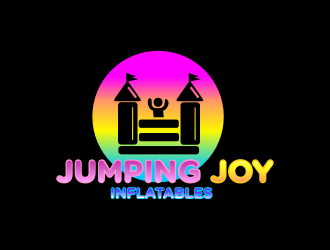 Jumping Joy Inflatables  logo design by protein