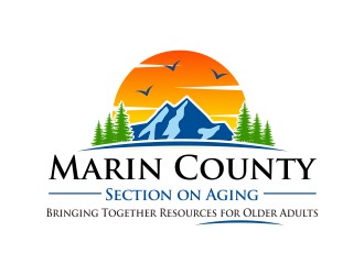 Marin County Section on Aging logo design by Girly