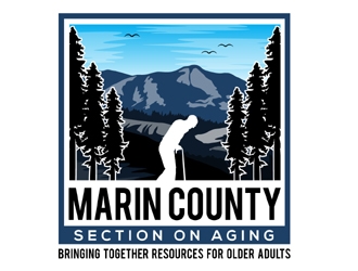 Marin County Section on Aging logo design by MAXR