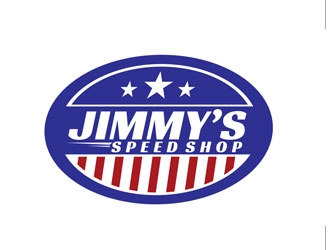 Jimmy’s Speed Shop logo design by creativemind01