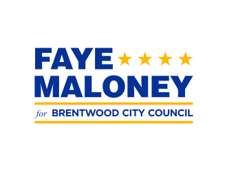 Faye Maloney for Brentwood City Council logo design by GemahRipah